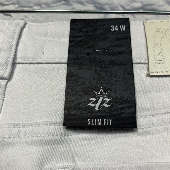 NWT-ZLZ Jeans Pants Slim Fit, Fashionable Colorful Comfy Stretch Denim Jeans. - Picture 8 of 8